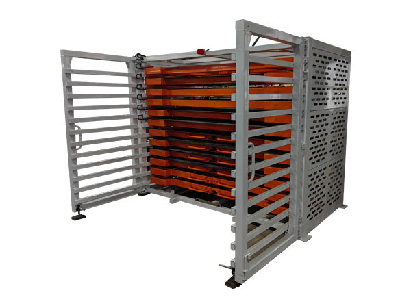 Heavy Duty Roll Out Sheet Metal Storage Rack