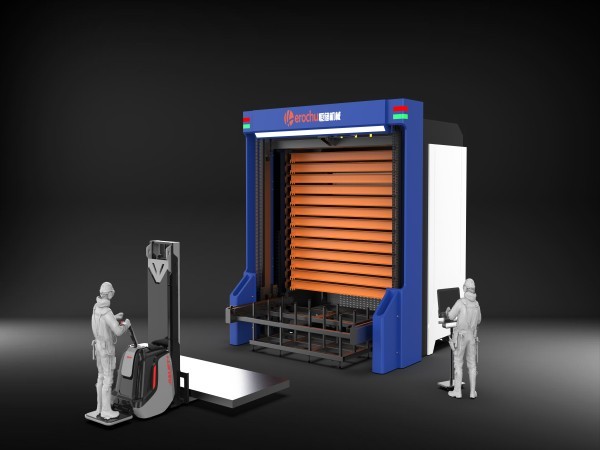 Automated sheet metal storage