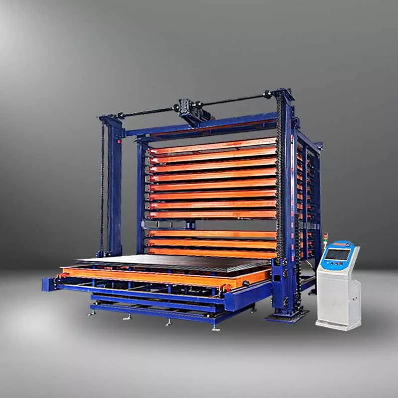 Automatic sheet metal storage system