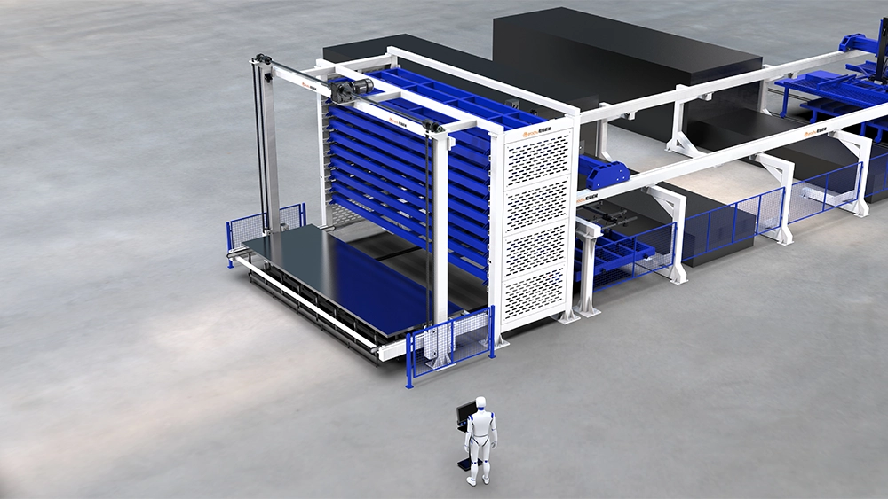 loading and unloading storage warehouse