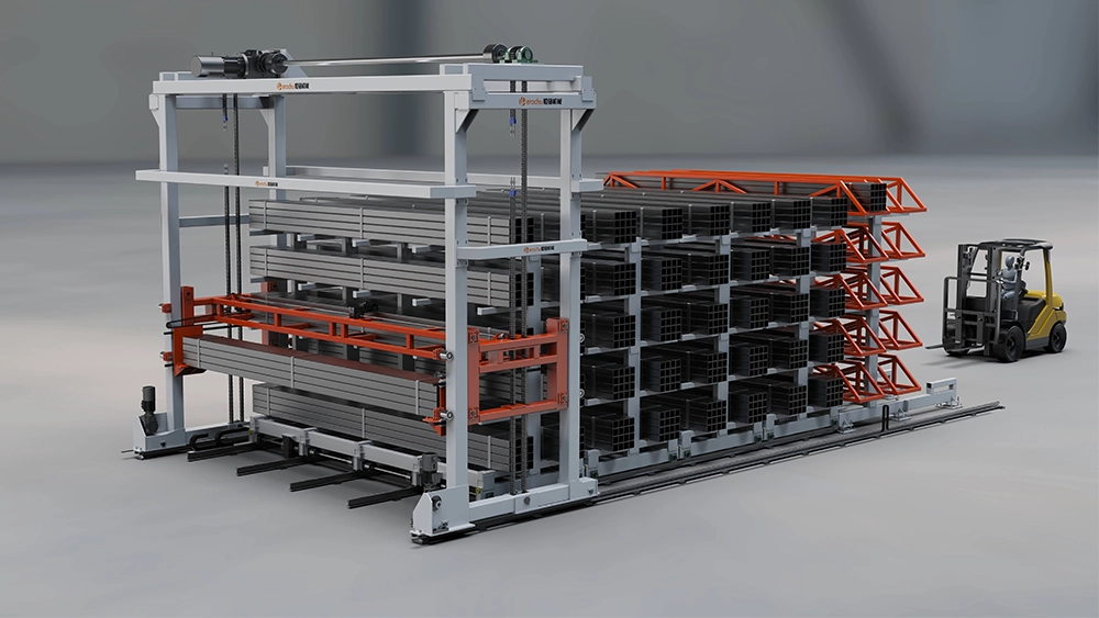 Automated Storage Systems for Long Goods