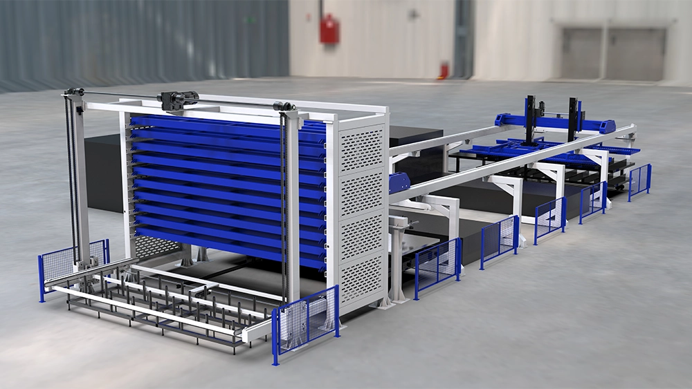 Automatic Sheet Metal Storage