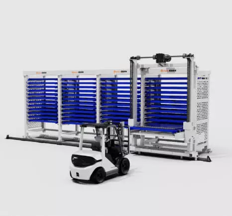 Sheet Metal Storage Racking Forklift