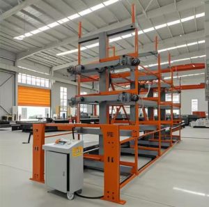 Steel bar stock storage racks | horizontal bar storage rack – Sheet ...