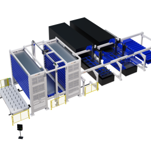 Automation sheet metal cutting and storage