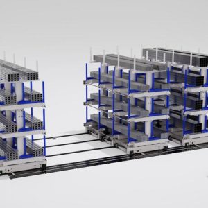 Industrial pipe storage racks
