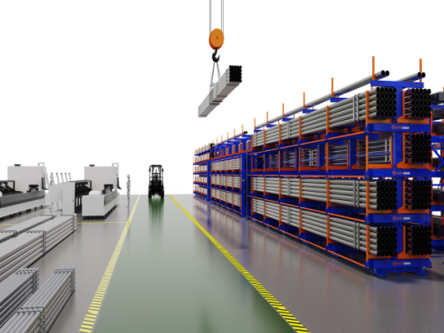 heavy duty pipe storage