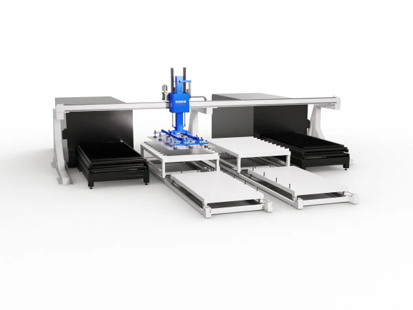 Single gantry one tow two automatic feeding