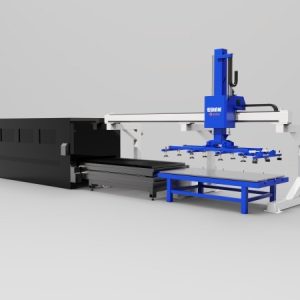 Single gantry automatic feeding