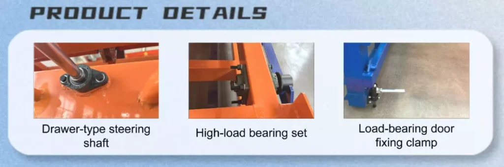 Sheet Metal Storage Racking details