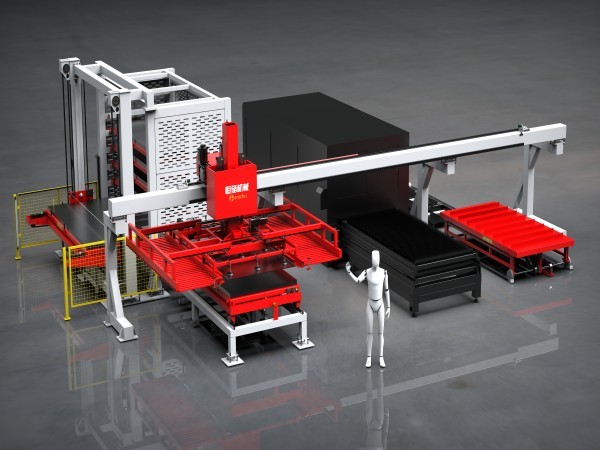 Automated Sheet Metal Fiber Laser Storage Warehouse