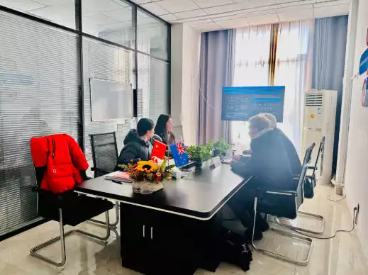 Reception of customers