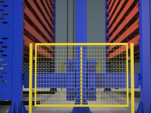 Double tower sheet metal storage
