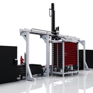 Automatic one tow two loading +five layers storage rack