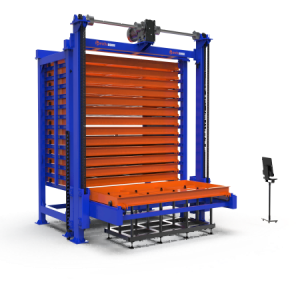 Automated sheet metal storage systems