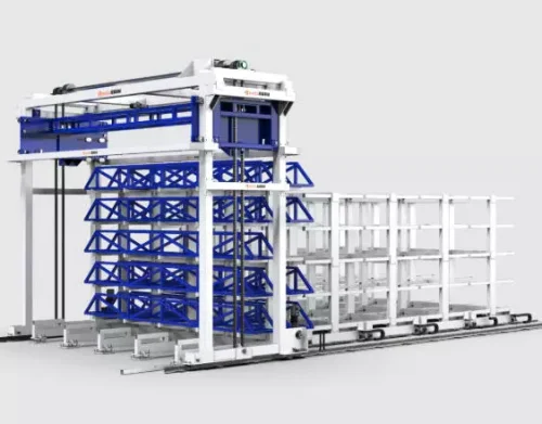 Pipes automatic storage unit