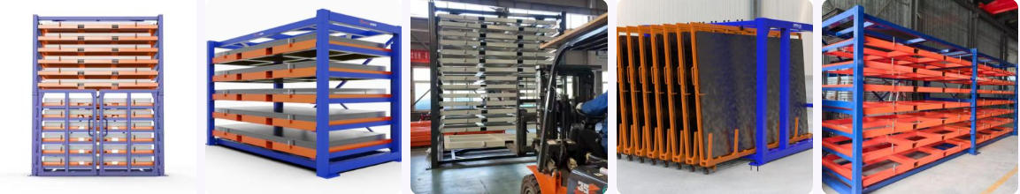 Roll Out Sheet Metal Rack