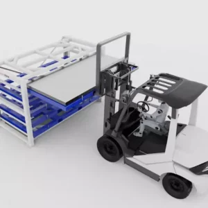 Sheet Metal Storage Racking Forklift