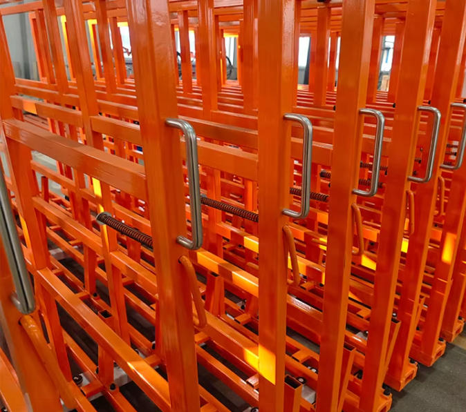 vertical racks for storage