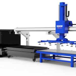 Single gantry automatic feeding manipulator