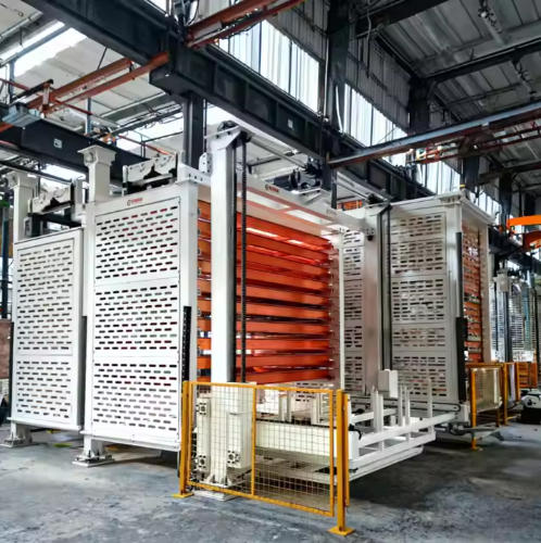 Compact Metal Storage Tower System