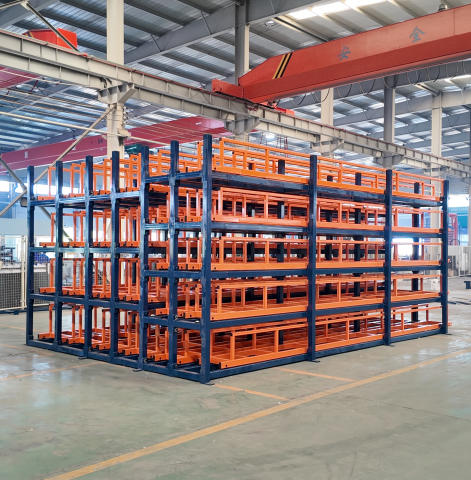 steel tubing storage racks