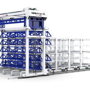 Pipes automatic storage racks