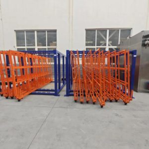 Vertical Roll Out Sheet Racks
