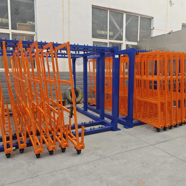 Vertical sheet metal racks manufacturing