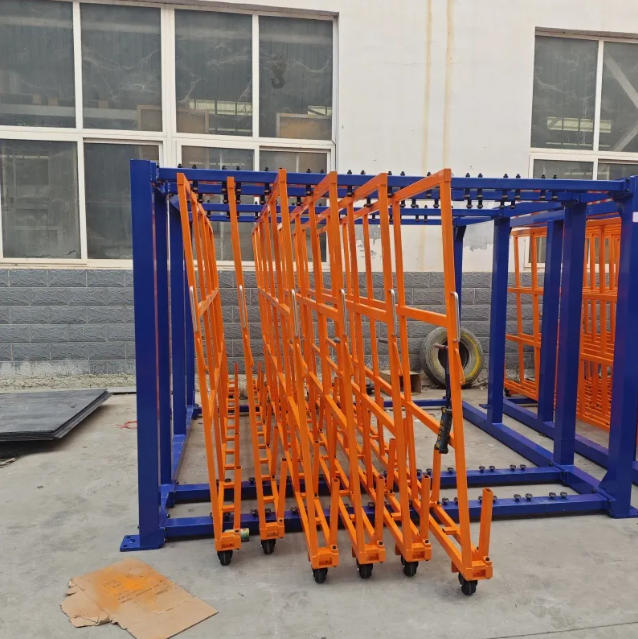 Vertical sheet metal racks manufacturing