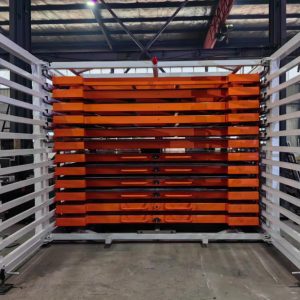 Sheet metal automatic storage unit