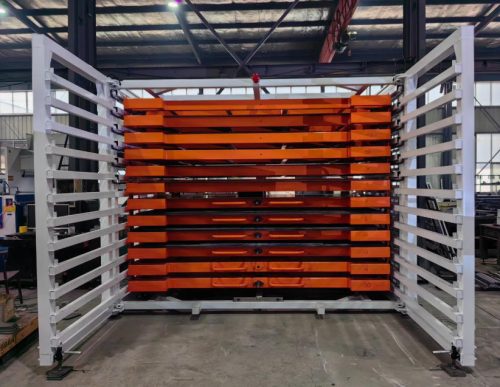 Sheet metal automatic storage unit