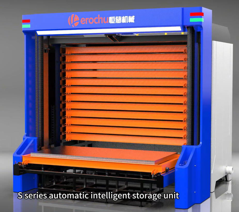 Automatic plate storage warehouse
