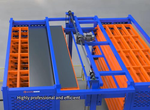 Automatic two tower plate storage warehouse