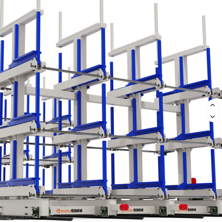 Telescopic Cantilever Rack System Solution for Profile Steel Metal Pipe