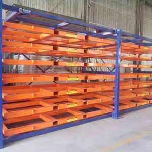 Roll Out sheet material storage rack | Electric steel sheet storage racks