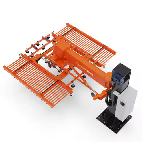 Servo swing arm handling manipulator