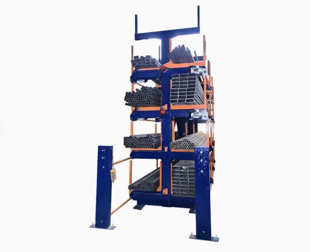 Roll Out Cantilever Racking Bar Stock Storage Rack