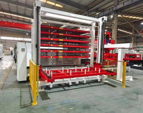 Intelligent Automatic Sheet Metal Material Warehouse Machinery Industrial Equipment for Laser Cutting Machine