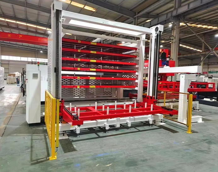 Intelligent Automatic Sheet Metal Material Warehouse Machinery Industrial Equipment for Laser Cutting Machine