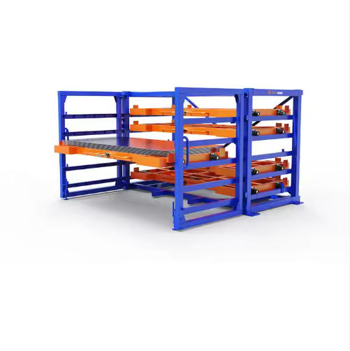 Heavy-Duty Cantilever Sheet Metal Shelf | Industrial Sheet Metal Storage Racks