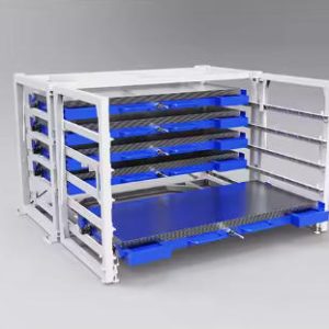Heavy-Duty Sheet Metal and Pipe Storage Shelves | CNC Sheet Metal Storage Racking
