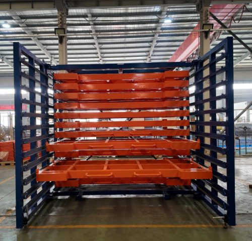 Drawer-Type Sheet Metal Storage Shelves | Laser Cutting Sheet Storage Rack - Image 4