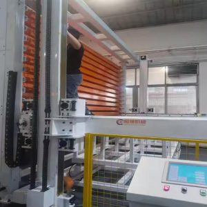 Laser cutting automation industrial sheet handling CNC loading system smart warehouse for metal sheets