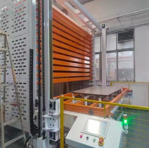 Automated Load and Unload System for metal sheet