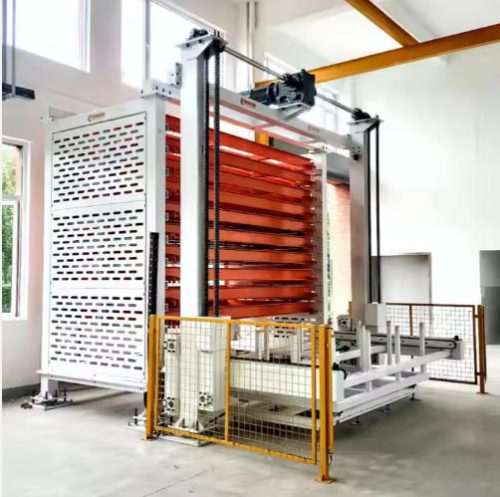 Automated Load and Unload System for metal sheet