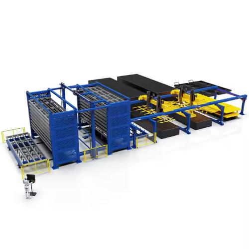 Sheet Metal Storage for Laser Cutting Automatic Composite Loading and Unloading with Smart plate warehouse