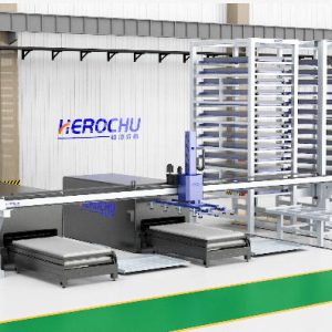 Two tower two loading system Automatic loading system for laser cutters
