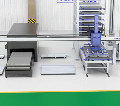 Robotic loading for laser cutting | Automatic material handling for laser cutters