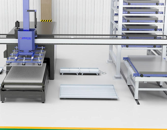 Two tower two loading system Automatic loading system for laser cutters